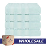 Salem 4 Piece 100% Cotton Luxury Turkish Bath Towel Sets - 6 Set Case Pack - Wholesale bath towels