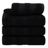 Salem 4 Piece 100% Cotton Luxury Turkish Hand Towel Sets