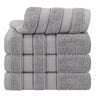 Salem 4 Piece 100% Cotton Luxury Turkish Hand Towel Sets