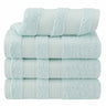 Salem 4 Piece 100% Cotton Luxury Turkish Hand Towel Sets