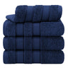 Salem 4 Piece 100% Cotton Luxury Turkish Hand Towel Sets