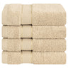 American Soft Linen 100% Cotton, Salem 4 Piece Washcloth Set for Bathroom and Kitchen