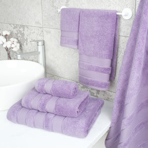 Salem 6 Piece 100% Cotton Luxury Turkish Bath Towel Set
