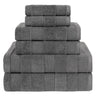 American Soft Linen Sense Collection 100% Micro Cotton Premium 6 Piece Towel Set, 600 GSM Ultra Soft and Plush Towels for Bathroom