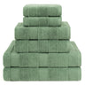 American Soft Linen Sense Collection 100% Micro Cotton Premium 6 Piece Towel Set, 600 GSM Ultra Soft and Plush Towels for Bathroom