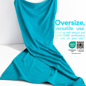 40x80 Oversized Bath Sheets – 12 Pack | Premium 600 GSM Cotton