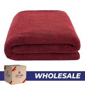 40x80 Oversized Bath Sheets – 12 Pack | Premium 600 GSM Cotton