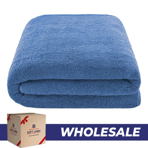 40x80 Oversized Bath Sheets – 12 Pack | Premium 600 GSM Cotton