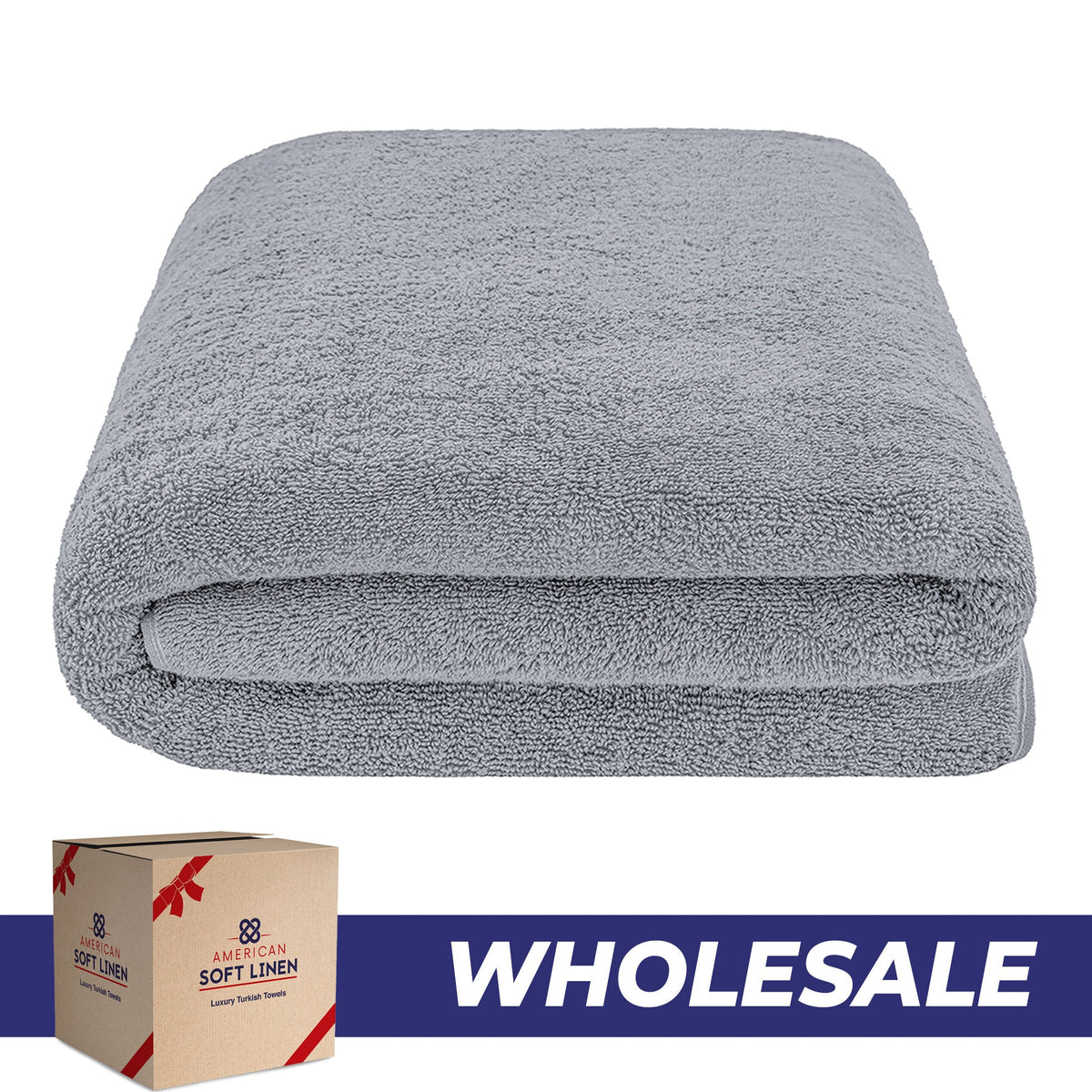 40x80 Oversized Bath Sheets – 12 Pack | Premium 600 GSM Cotton
