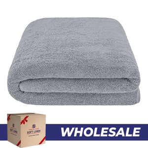 40x80 Oversized Bath Sheets – 12 Pack | Premium 600 GSM Cotton