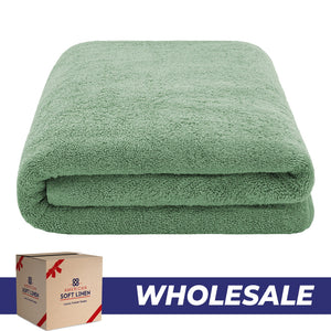 40x80 Oversized Bath Sheets – 12 Pack | Premium 600 GSM Cotton