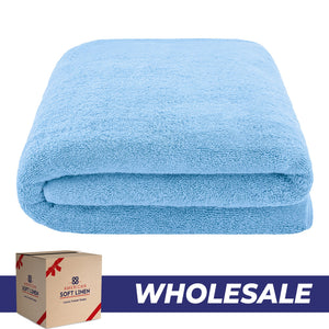 40x80 Oversized Bath Sheets – 12 Pack | Premium 600 GSM Cotton