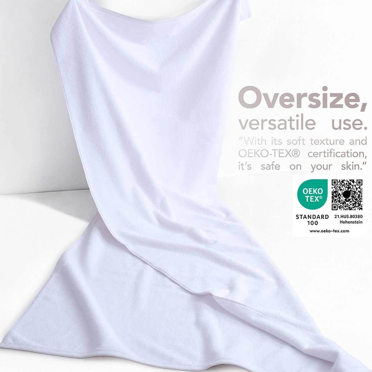 40x80 Oversized Bath Sheets – 12 Pack | Premium 600 GSM Cotton
