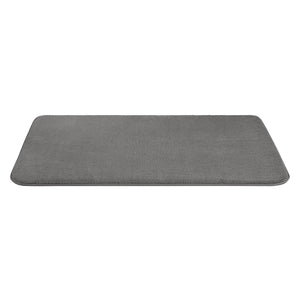 American Soft Linen Fluffy Foamed Bath Rug, 21x32 inches Bath Rugs for Bathroom, 100% Polyester Upper Fluffy Surface and Grip Enhanced Base