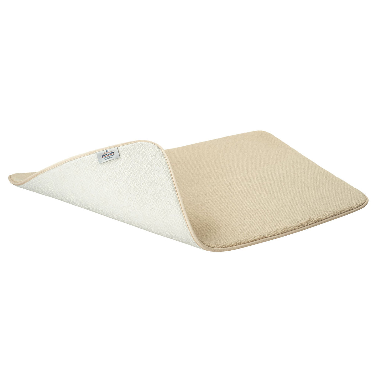 American Soft Linen Fluffy Foamed Bath Rug, 21x32 inches Bath Rugs for Bathroom, 100% Polyester Upper Fluffy Surface and Grip Enhanced Base - 18 Set Case Pack