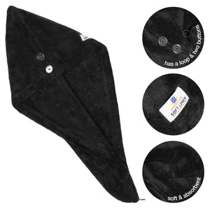 American Soft Linen Hair Drying Towel - 1 Packed / 2-Packed - Wholesale