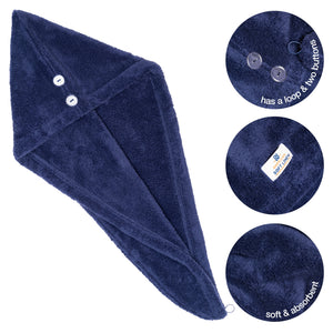 American Soft Linen Hair Drying Towel - 1 Packed / 2-Packed - Wholesale