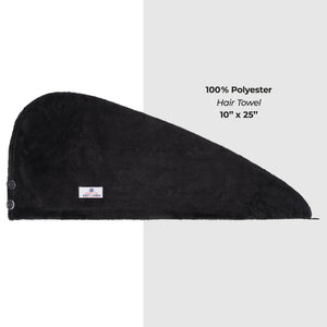 American Soft Linen Hair Drying Towel - 1 Packed / 2-Packed - Wholesale