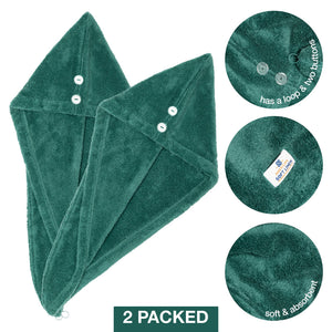 American Soft Linen Hair Drying Towel - 1 Packed / 2-Packed - Wholesale