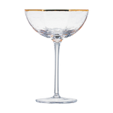 Architecture Champagne Coupe Cocktail Glassware, Set of 2