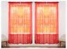 J&V Textiles 4-Pack Value: Solid Sheer Window Curtain Panels