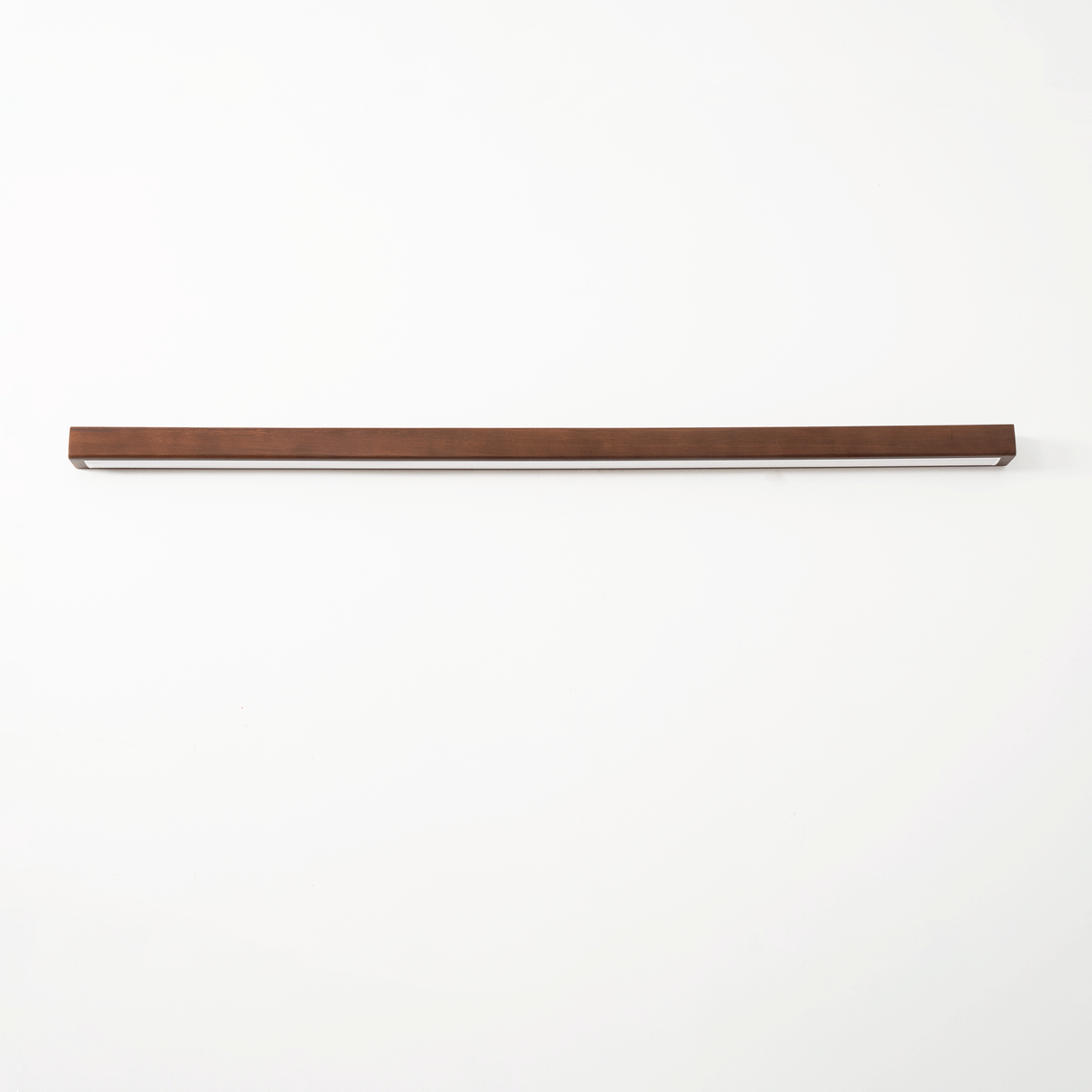 Pinea | Linear Pine Wood Wall Light with Frosted Diffuser, Dimmable Warm LED for Hallway