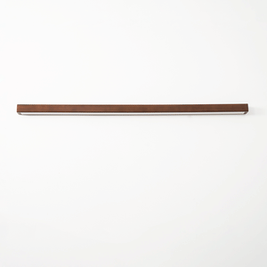 Pinea | Linear Pine Wood Wall Light with Frosted Diffuser, Dimmable Warm LED for Hallway