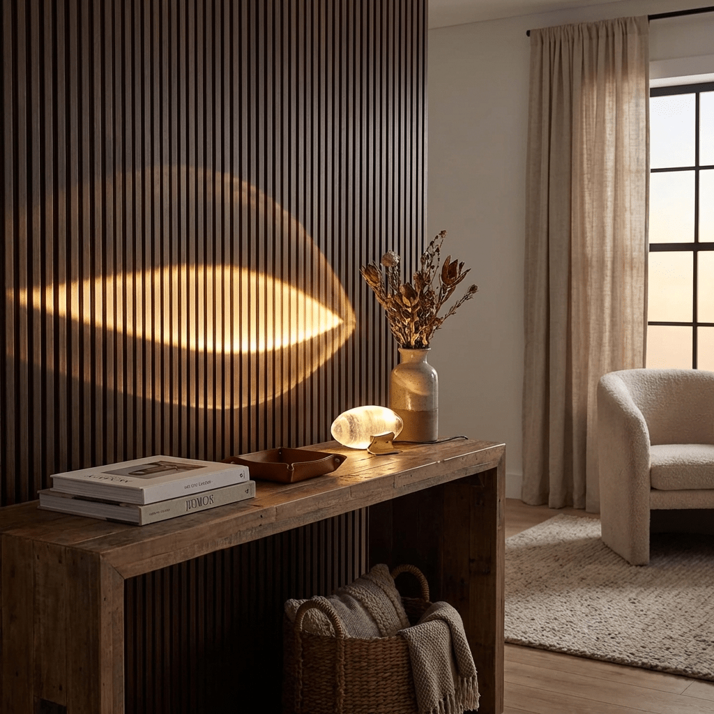 Seren | Crystal Glass Table Lamp with Chrome Base, Compact Plug-In Accent Light for Desk