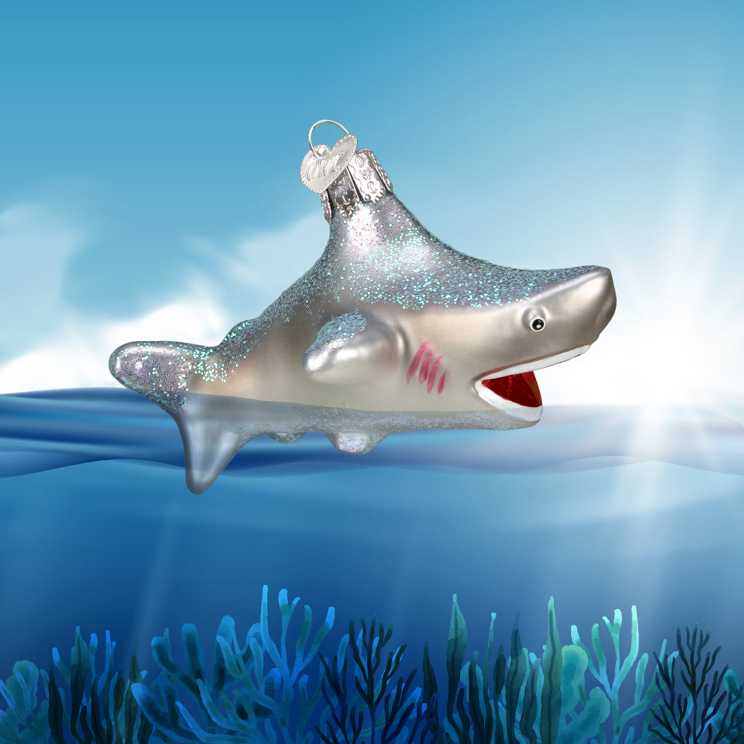 Shark Ornament by Old World Christmas