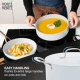 7-Piece Cast Aluminum Cookware Set with Lids