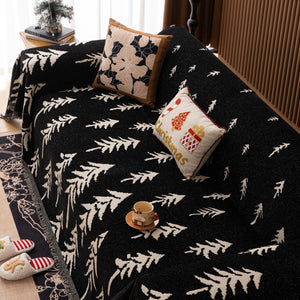 Modern Couch Covers for Couches Large Decorative Throw Blanket with Tassels for Couch