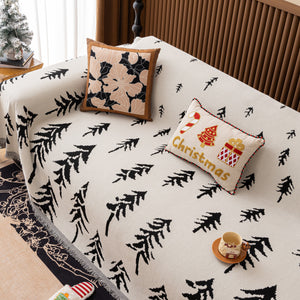 Modern Couch Covers for Couches Large Decorative Throw Blanket with Tassels for Couch
