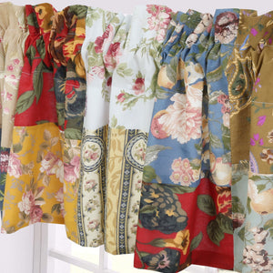 Ryleigh Floral Real Patchwork Country Garden Fall Flowers Paisley 3-Piece Cotton Reversible Quilt Bedding Set