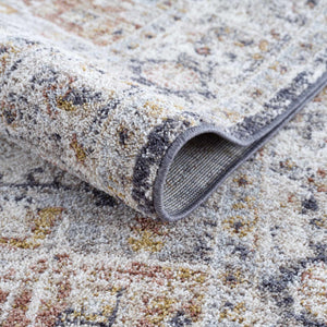 Ivria Navy & Rust Area Rug