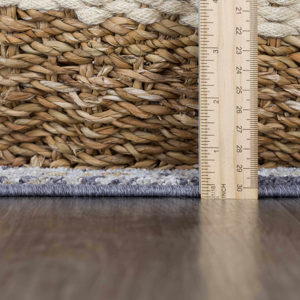 Ivria Navy & Rust Area Rug