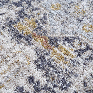Ivria Navy & Rust Area Rug