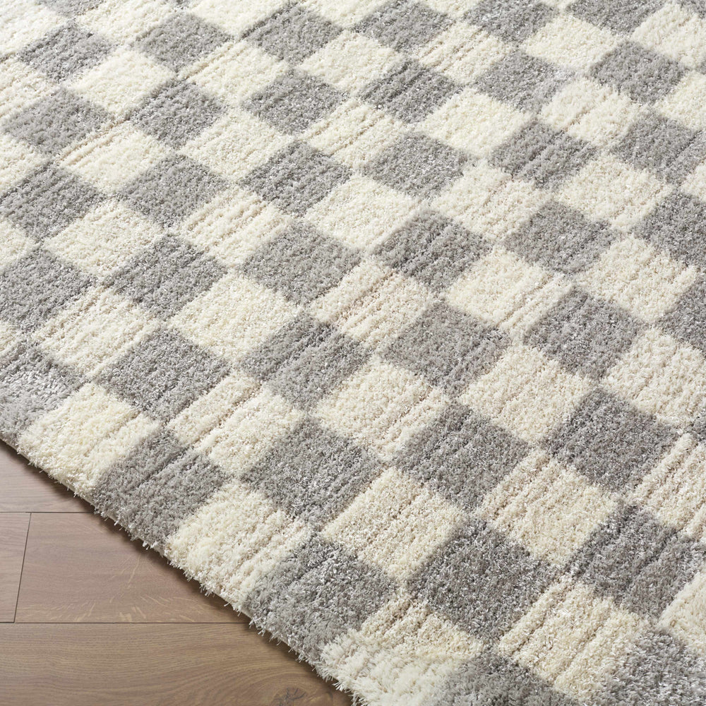 Belita Tan Luxe Shag Area Rug