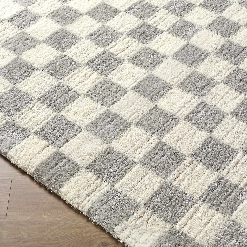 Belita Tan Luxe Shag Area Rug