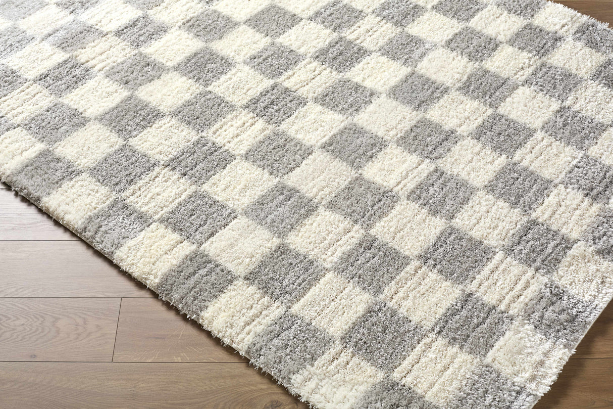 Belita Tan Luxe Shag Area Rug