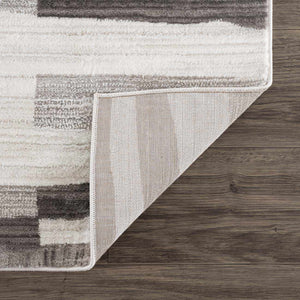 Bojana Broken-Striped Area Rug - Clearance