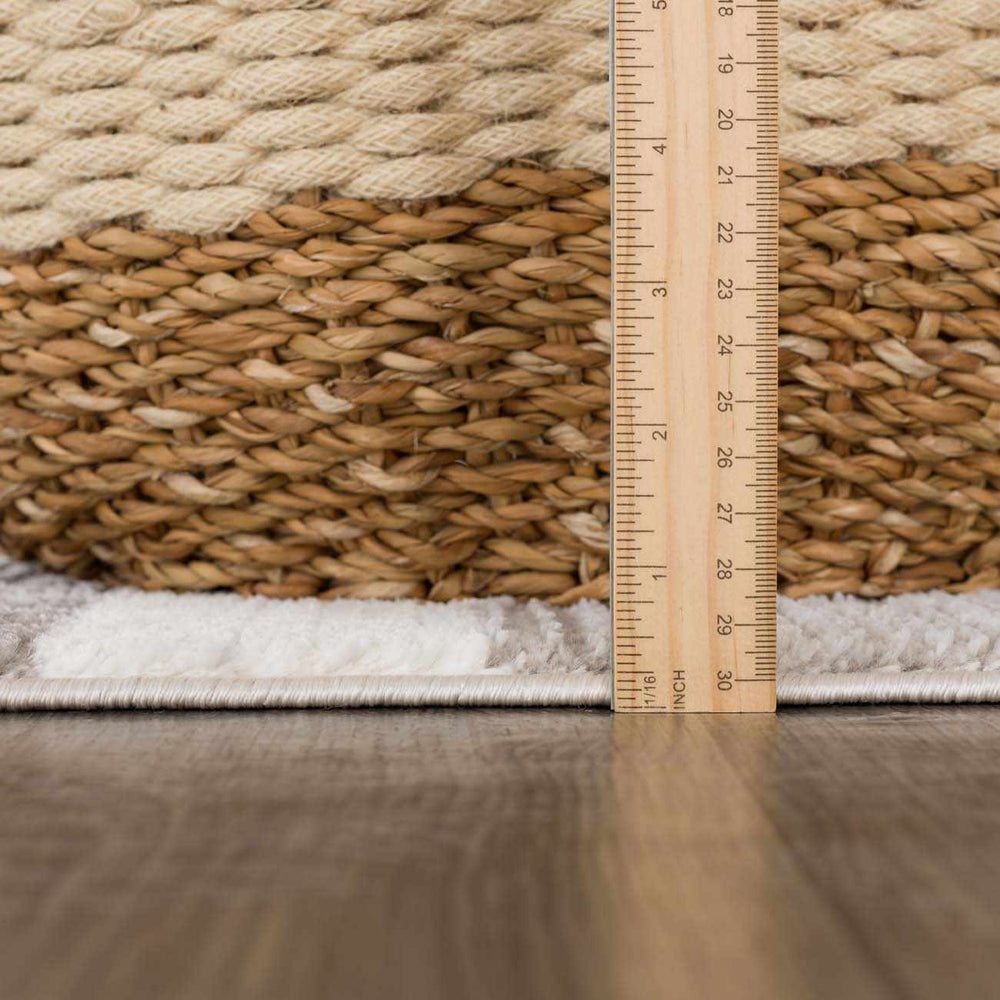 Bojana Broken-Striped Area Rug - Clearance