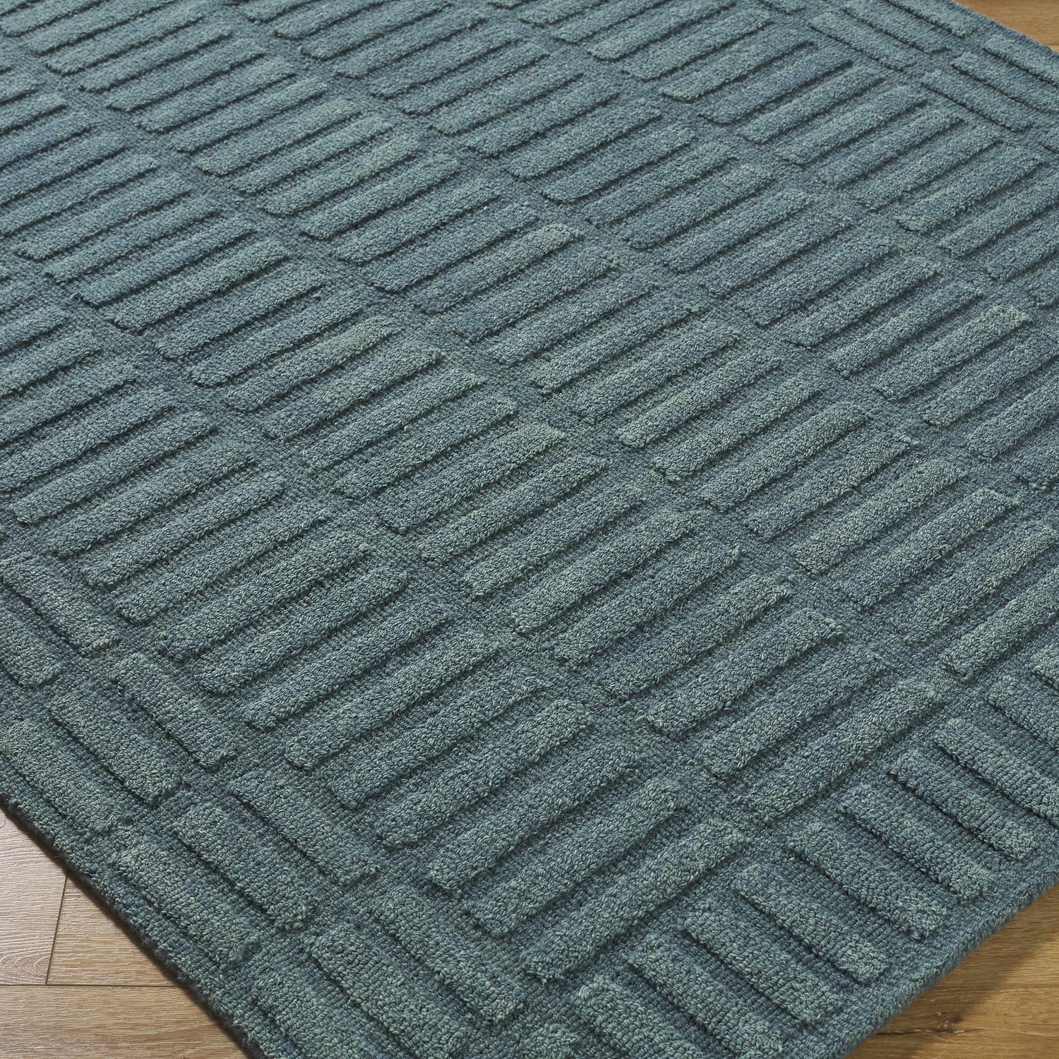 Birger Slate Blue Area Rug