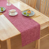 Table Cloth Flat Edges size 12"W x 71" L