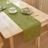 Table Cloth Flat Edges size 12"W x 71" L