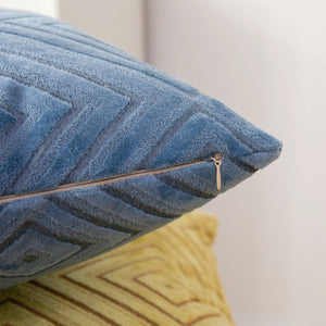 Set of 2 Soft Warm Decorative Throw Pillow covers 18x18 inches, pack of 2 throw pillow covers