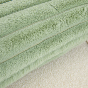 Pack of 2 Polyester Blend Square Throw Pillows & 450g Insert reversible sides, removable cover size 18x18 inch