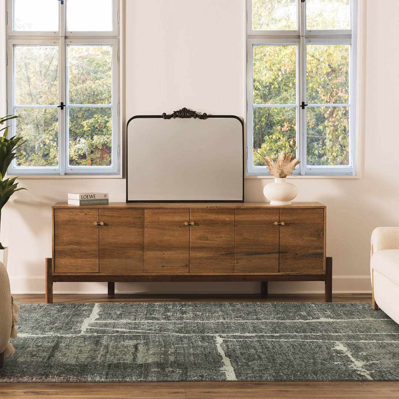 Janek II Modern Abstract Area Rug