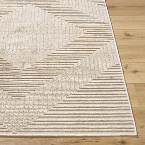 Briana Brown Washable Area Rug