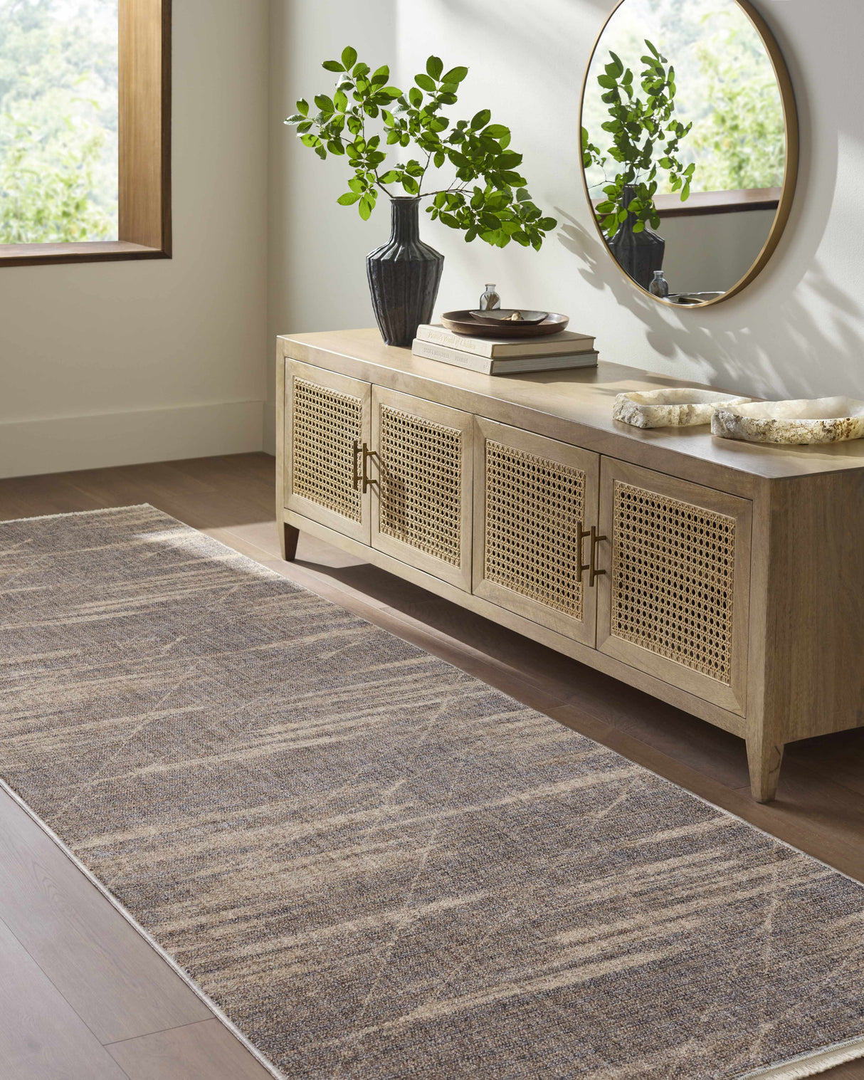 Utari Taupe Area Rug