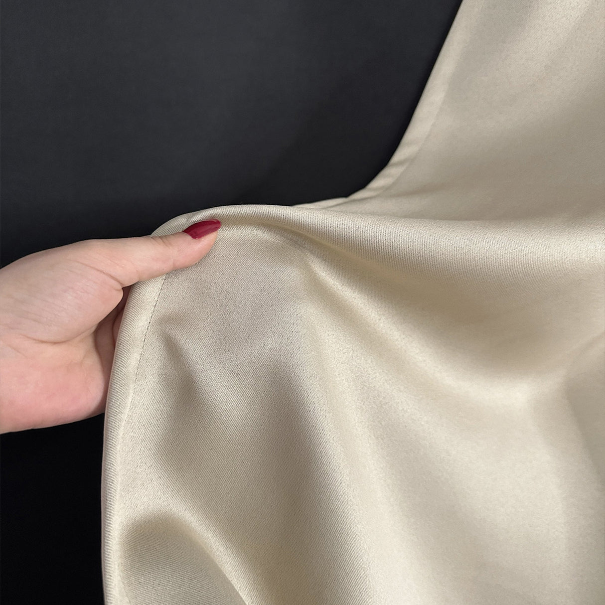 Blackout Beige Curtain